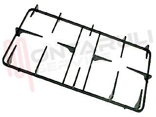 Immagine di GRIGLIA 2 FUOCHI PIATTINA 505X258MM. H.43