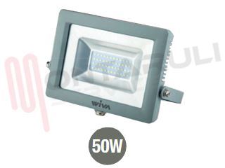 Immagine di PROIETTORE LED 50W 4000°K 220-240V IP65 SLIM CLEAR