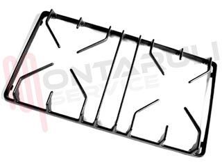 Immagine di GRIGLIA 2 FUOCHI GHISA 451X240MM. AUX+SR