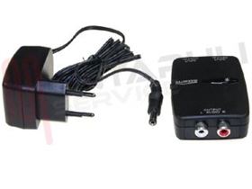 Visualizza i dettagli per CONVERTITORE AUDIO DIGITALE OPTICAL STEREO Immagine di CONVERTITORE AUDIO DIGITALE OPTICAL STEREO
