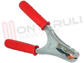 Visualizza i dettagli per PINZA X CARICABATTERIA 400A ROSSA Immagine di PINZA X CARICABATTERIA 400A ROSSA