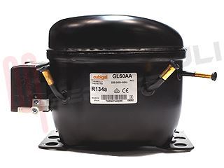 Immagine di KIT COMPRESSORE R134A 1/8HP GD40MB 4CC 240V