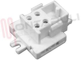 Visualizza i dettagli per PORTALAMPADA VOLANTE LAMPADA 2D 4PIN GR10 Immagine di PORTALAMPADA VOLANTE LAMPADA 2D 4PIN GR10