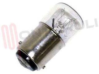 Immagine di LAMPADA TUBOLARE CHIARA BA15D 5W 48V