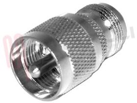 Visualizza i dettagli per ADATTATORE UHF PL259 MASCHIO/ N FEMMINA Immagine di ADATTATORE UHF PL259 MASCHIO/ N FEMMINA