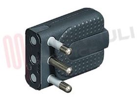 Visualizza i dettagli per SPINA CORNER SALVASPAZIO 2P+T 16A GRIGIA Immagine di SPINA CORNER SALVASPAZIO 2P+T 16A GRIGIA