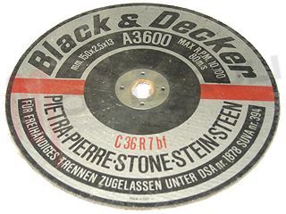 Immagine di DISCO SMERIGLIATRICE 150X2,5X13MM. A3600 PER PIETRA