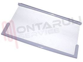 Visualizza i dettagli per RIPIANO VETRO TRASPARENTE 466X300MM. Immagine di RIPIANO VETRO TRASPARENTE 466X300MM.