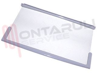 Immagine di RIPIANO VETRO TRASPARENTE 466X300MM.