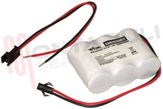 Immagine di BATTERIA 3,6V 1,8AH 1H DI EMERGENZA PANNELLI LED