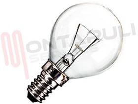 Visualizza i dettagli per LAMPADA SFERA CHIARA E14 15W 230V Immagine di LAMPADA SFERA CHIARA E14 15W 230V