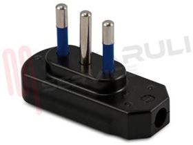 Visualizza i dettagli per SPINA PIATTA 10A+T NERA Immagine di SPINA PIATTA 10A+T NERA