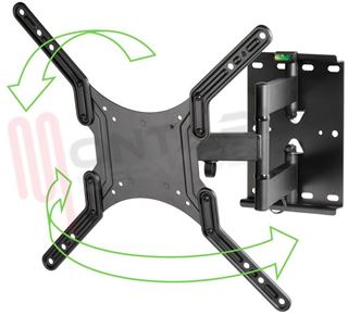 Immagine di SUPPORTO PER SCHERMI PIATTI FLAT ORIENTABILE TV 22-55"