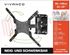 Immagine di SUPPORTO PER SCHERMI PIATTI FLAT ORIENTABILE TV 22-55"