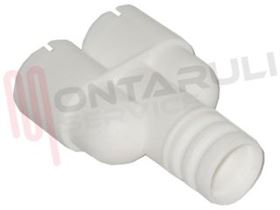 Visualizza i dettagli per GIUNTO A Y TUBO SCARICO CONDENSA 3 VIE DIA.18/20MM. Immagine di GIUNTO A Y TUBO SCARICO CONDENSA 3 VIE DIA.18/20MM.