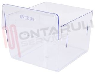 Immagine di CASSETTO VERDURA TRASPARENTE 290X235X180/225MM.