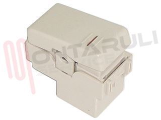 Immagine di PULSANTE 10A 220V AVORIO CON SPIA SERIE TEKNE