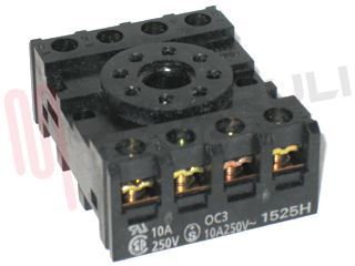 Immagine di ZOCCOLO RELE' A MORSETTI 8 PIN MK2