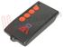 Immagine di TRASMETTITORE 4 CANALI TASTI ARANCIONI TM4 270MHZ D111049