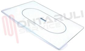 Visualizza i dettagli per VETRO FRIGO 495/470X340MM. Immagine di VETRO FRIGO 495/470X340MM.