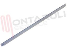 Visualizza i dettagli per PROFILO POSTERIORE BIANCO RIPIANO VETRO L=450MM. Immagine di PROFILO POSTERIORE BIANCO RIPIANO VETRO L=450MM.