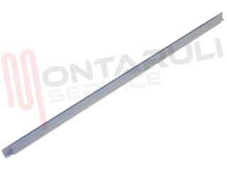 Immagine di PROFILO POSTERIORE BIANCO RIPIANO VETRO L=450MM.