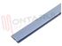Immagine di PROFILO GRIGIO  REGOLABILE RIPIANO 496MM.