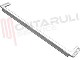 Visualizza i dettagli per PROFILO BIANCO POSTERIORE VETRO L=518MM. Immagine di PROFILO BIANCO POSTERIORE VETRO L=518MM.