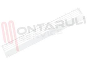 Visualizza i dettagli per ZOCCOLO BIANCO REGOLABILE 570X85X4MM. Immagine di ZOCCOLO BIANCO REGOLABILE 570X85X4MM.