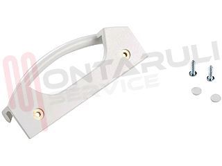 Immagine di MANIGLIA FRIGO BIANCA PORTA L=143MM.