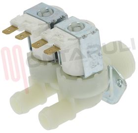 Visualizza i dettagli per ELETTROVALVOLA DOPPIA 180° - USCIETE Ø 13,5MM. Immagine di ELETTROVALVOLA DOPPIA 180° - USCIETE Ø 13,5MM.