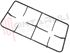 Immagine di GRIGLIA 2 FUOCHI PIATTINA 450X233MM. ARISTON