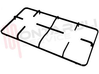 Immagine di GRIGLIA 2 FUOCHI PIATTINA 456X248MM. STAR