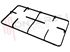 Immagine di GRIGLIA 2 FUOCHI PIATTINA 456X248MM. STAR