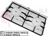 Immagine di GRIGLIA 2 FUOCHI GHISA 400X210MM. SINGER LIGMAR