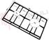 Immagine di GRIGLIA 2 FUOCHI GHISA 409X232MM. TRIPLEX