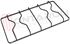 Immagine di GRIGLIA 2 FUOCHI PIATTINA 445X235MM. ZANUSSI