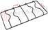 Immagine di GRIGLIA 2 FUOCHI PIATTINA 445X235MM. ZANUSSI
