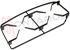 Immagine di GRIGLIA 2 FUOCHI PIATTINA 440X218/145MM. DESTRA NARDI