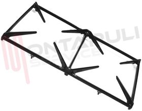 Visualizza i dettagli per GRIGLIA 2 FUOCHI GHISA 408X217MM. SMEG Immagine di GRIGLIA 2 FUOCHI GHISA 408X217MM. SMEG
