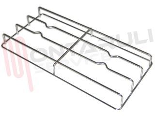 Immagine di GRIGLIA 2 FUOCHI FILO 433X210MM. SAMET