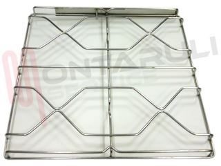 Immagine di GRIGLIA 4 FUOCHI FILO 465X450MM. ONOFRI