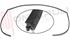Immagine di GUARNIZIONE PORTA FORNO 3 LATI 630X350MM. 3G+2L