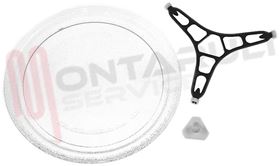 Visualizza i dettagli per PIATTO GIREVOLE DIAM. 245MM CON SUPPORTO Immagine di PIATTO GIREVOLE DIAM. 245MM CON SUPPORTO