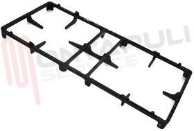 Visualizza i dettagli per GRIGLIA 2 FUOCHI GHISA 452X200MM. INDESIT Immagine di GRIGLIA 2 FUOCHI GHISA 452X200MM. INDESIT