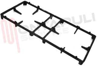 Immagine di GRIGLIA 2 FUOCHI GHISA 452X200MM. INDESIT