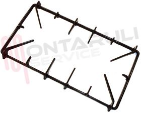 Visualizza i dettagli per GRIGLIA 2 FUOCHI GHISA 375X200MM. O PESCERA GLEMGAS Immagine di GRIGLIA 2 FUOCHI GHISA 375X200MM. O PESCERA GLEMGAS