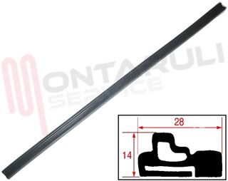 Immagine di GUARNIZIONE CARRELLO FORNO L=745MM.