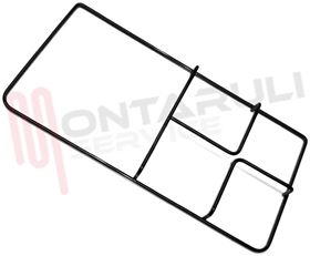 Visualizza i dettagli per GRIGLIA 1 FUOCO+PIASTRA PIATTINA 460X223MM. SMEG Immagine di GRIGLIA 1 FUOCO+PIASTRA PIATTINA 460X223MM. SMEG