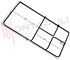 Immagine di GRIGLIA 1 FUOCO+PIASTRA PIATTINA 460X223MM. SMEG